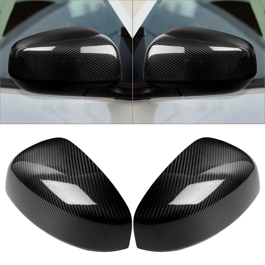 

Car Side Rearview Mirror Cap Cover Carbon Fiber Decoration For Nissan 370Z Z34 All Models 2009 10 11 12 13 14 15 16 17 18 2019