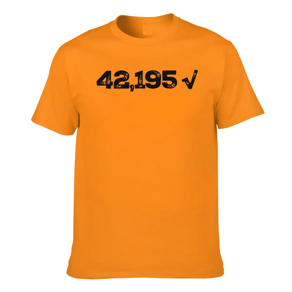 

Casual Tshirt For Men Pop Top Tee Cool Marathon T Shirt Crazy Short Sleeve Camiseta 100% Cotton Sunlight