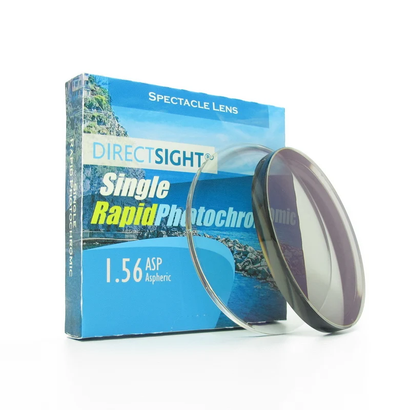 MagicStone DirectSight U33 FSV фотохромическое покрытие 1,56 тонкое MG5 готовые линзы UV400 серый 19659