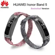 huawei Honor Band 5, баскетбольная Версия, смарт-браслет для бега, монитор осанки, водостойкий, 50 метров, монитор сна