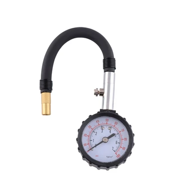 

New Tire Pressure Gauge 0-100 PSI Car Tire Air Pressure Gauge Tire Pressure Tool Monitoring Motorcycle Truck Dial Meter Tester