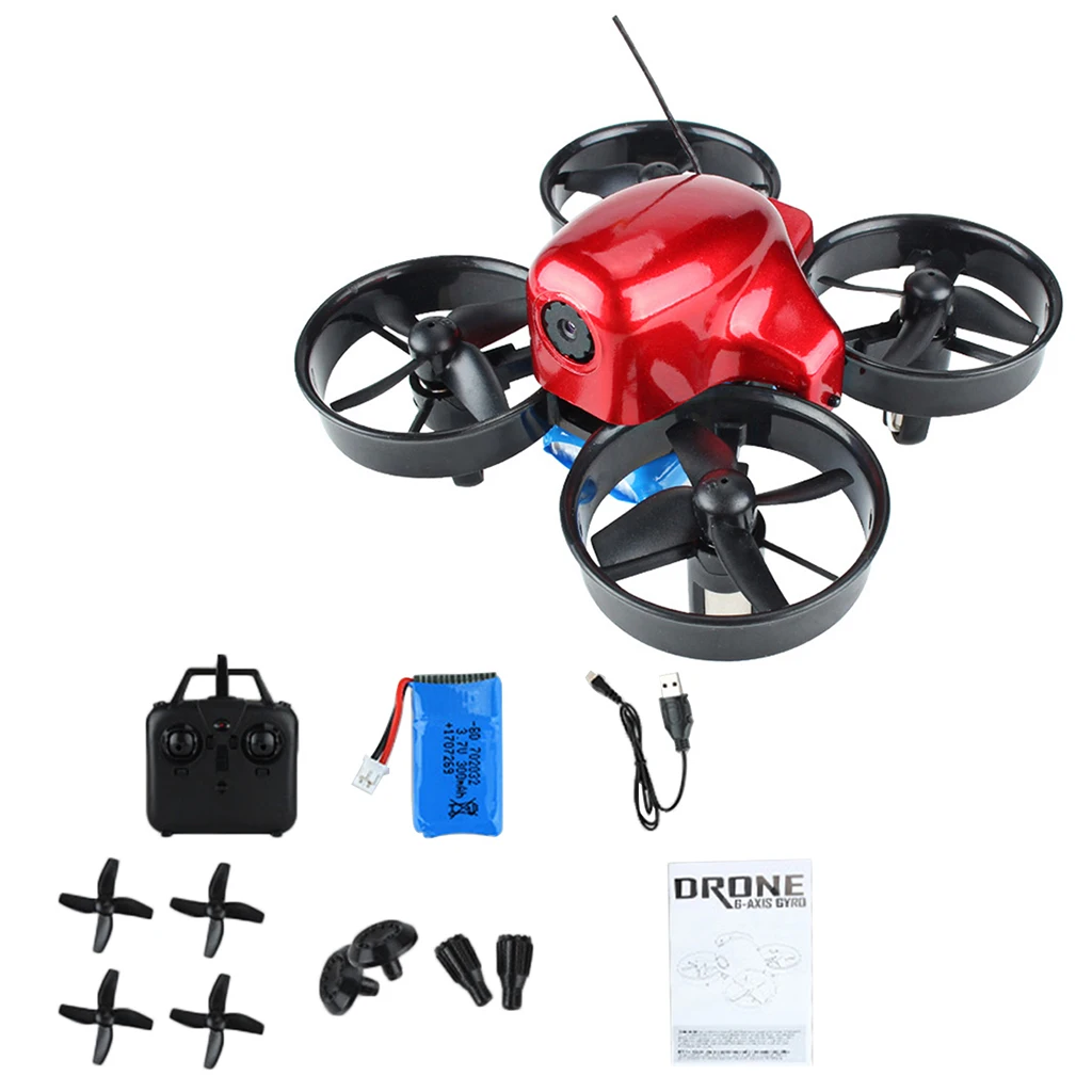 SG-100 мини-Квадрокоптер с дистанционным управлением Drone 2,4 ГГц 6-Axis Gyro 4CH 3D опрокидывания Безголовый вертолет для детей K4UE - Цвет: Красный