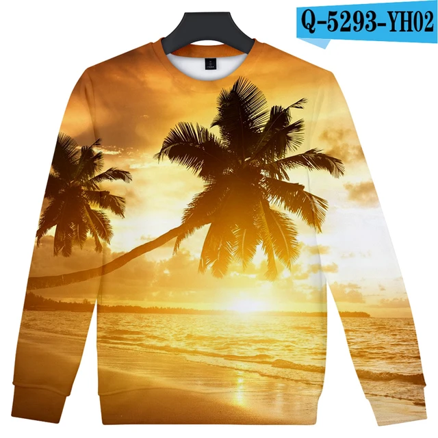 yellow seaside sweatshirt