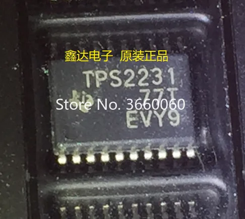 10 шт./лот TPS2231PW TPS2231 TPS2231PWR TSSOP-20