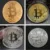 Антикварная Коллекция Металл 1ШТ Позолоченное Золото Физический Bitcon BTC Bitcoints Case Памятный Сувенир Художественные Монеты Коллекционный подарок