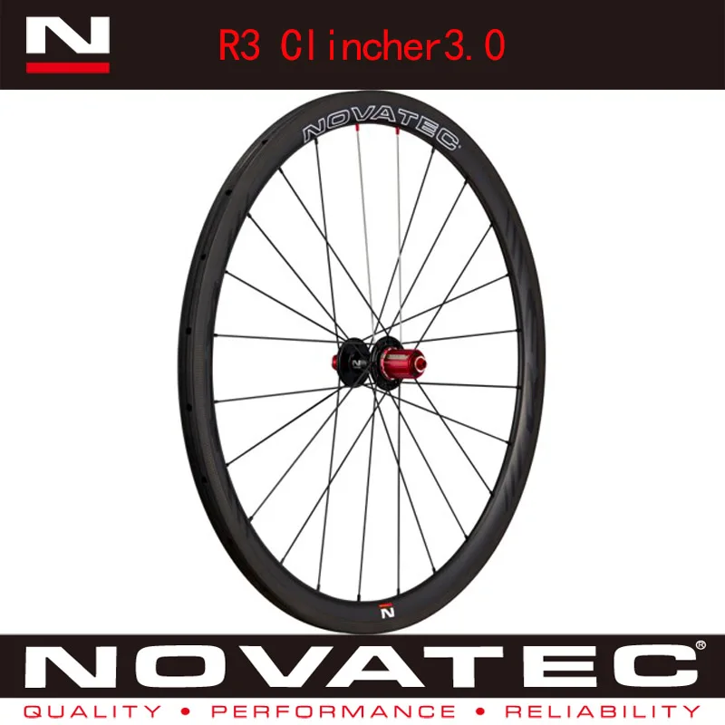 Novatec R3 Clincher 3,0 полностью углеродное волокно 20H 24H дорожный велосипед колесная открытая шина 38 мм 26 мм V тормоз колеса для шоссейного велосипеда