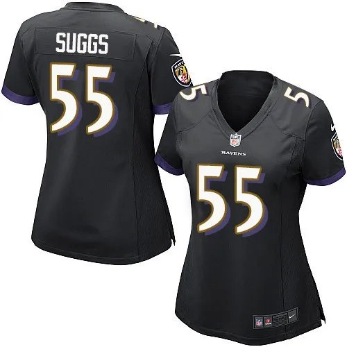 Синий Stitiched, Baltimore#5 Joe Flacco для женщин Джерси - Цвет: Синий