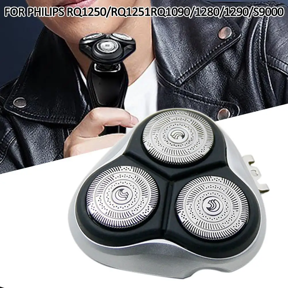 

Shaver Head Comfortable Automatic Sharpening Head Cutter Replacement Head Accessories RQ1251RQ1090/1280/1290/S9000 For Philips
