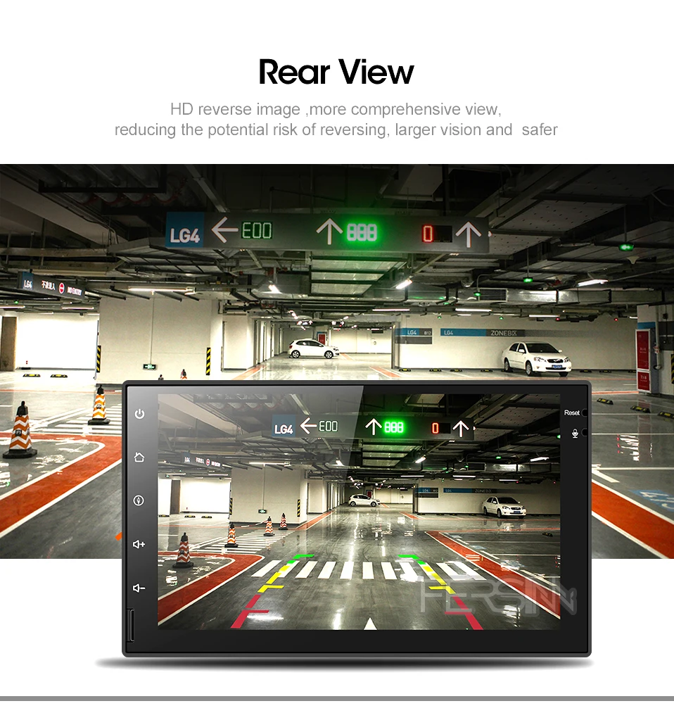 Flash Deal Fersinny CWD7060 2G android 9.0 car dvd gps navigation radio video player stereo universal 2 din radio car multimedia player gps 2