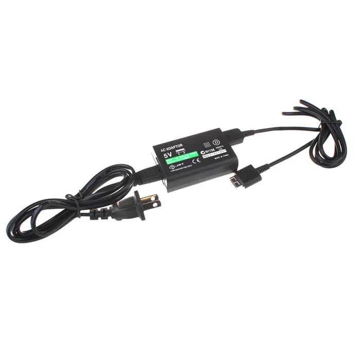 

OSTENT US Plug AC Wall Charger Adapter & USB Charging Cable Cord for Sony PS Vita PSV
