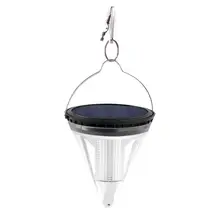 Подвесной солнечный светильник высокой яркости водонепроницаемый антикоррозийный подвесной светильник для наружного ландшафтного двора газона украшения