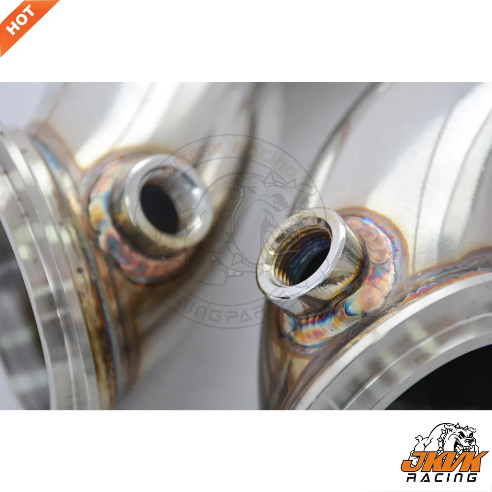 JKVK гоночный 3,0 ''выхлопная Catless Turbo водосточная труба для 135i 335i Z4 N54 E82 E87 E81 E90 E91 E92 водосточная труба 2007-2012