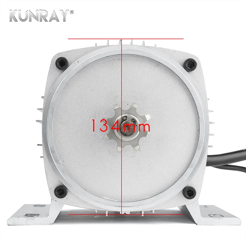 KUNRAY MY1020 BLDC бесщеточный мотор средней длины 48 в 750 Вт постоянного тока комплект