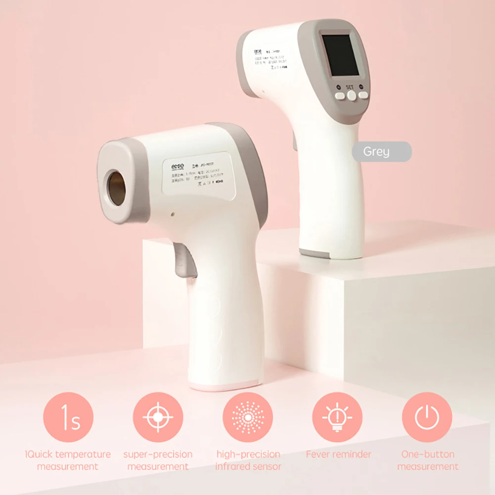 

2019 Muti-fuction Baby/Adult Digital Termomete Infrared Forehead Body Thermometer Gun Non-contact Temperature Measurement Device