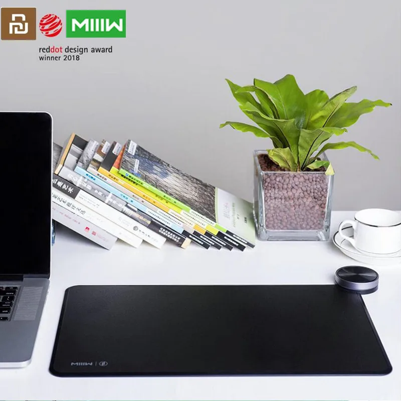 Оригинальный беспроводной умный коврик для мыши MIIIW с поддержкой Qi xiaomi Smart home Mi Mix2S
