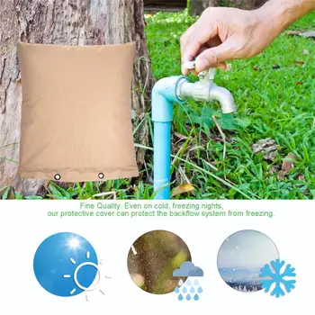 

Insulated Pouch Backflow Insulation Cover Winter Waterproof Multipurpose Cover For Sprinkler Valve Protection nursery Pots
