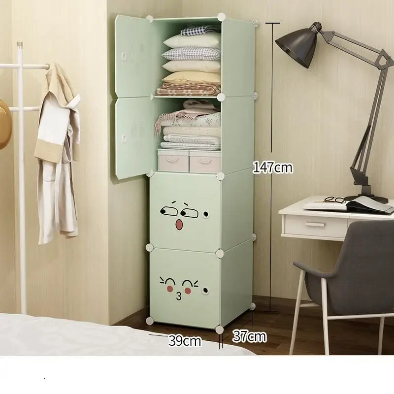 Version A Шкаф для спальни Ropero Armazenamento Szafa Armario Mueble De Dormitorio Guarda Roupa - Цвет: Version A