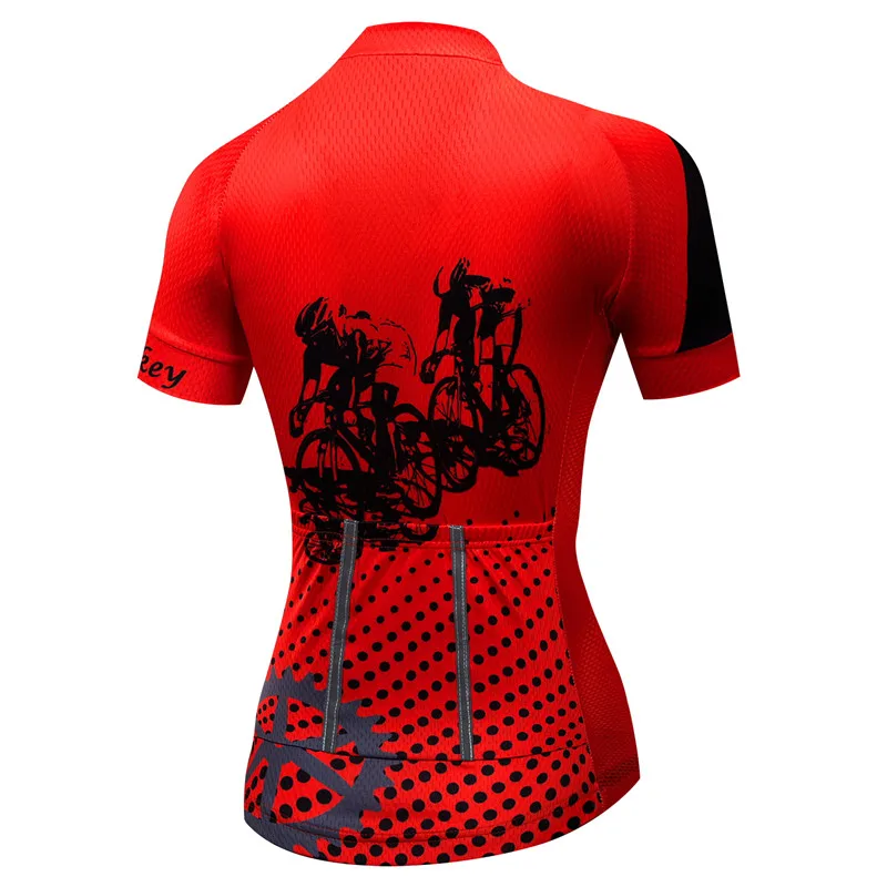 Women Pro Team Bicycle Cycling Jersey Breathable mtb Bike Road Shirt