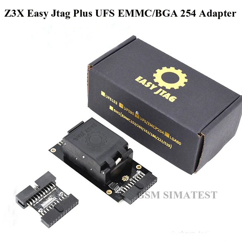 Оригинальный адаптер для розетки Z3X легкий Jtag Plus UFS EMMC BGA 254|Детали устройств связи|