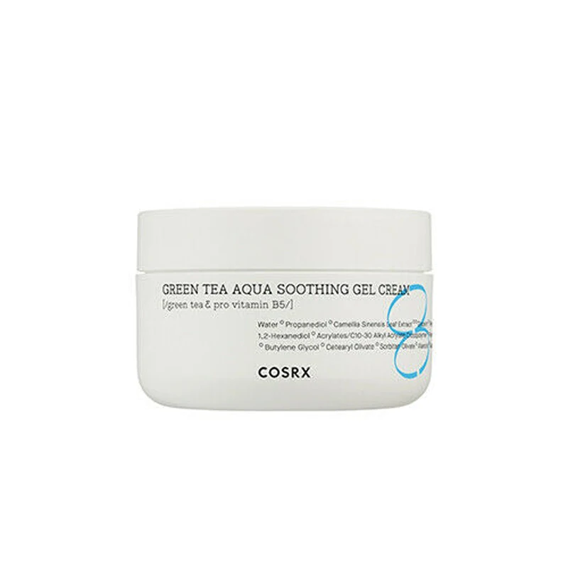 COSRX Hydrium Green Tea Aqua Soothing Gel Cream 50ml Vitamin B5 Moisturizing Whitening Face Aloe | Красота и здоровье