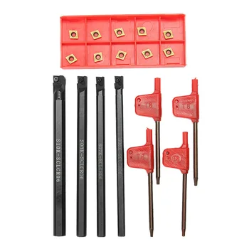 

Turning Boring Bar Holder Inserts Indexable Wrench Carbide PVD Metal 45HRC