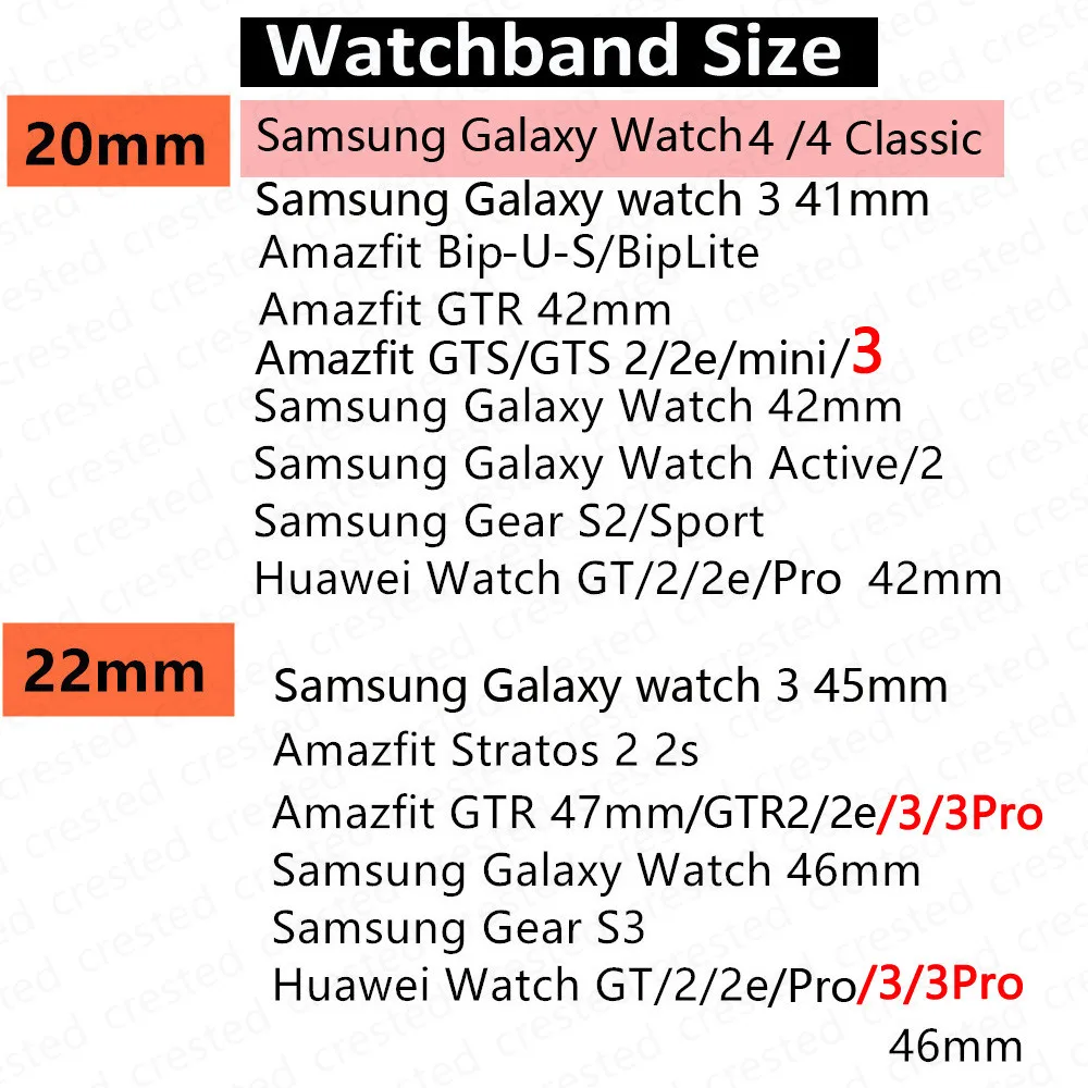 Silicone Band for Samsung Galaxy Watch 