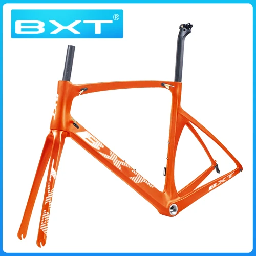 Flash Deal Customized 2019 Newly Carbon Road Frame Carbon Fibre Racing Bicycle Frame Glossy Matte BSA 130mm Hubs 700C Wheels 0 Flash Deal Customized 2019 Newly Carbon Road Frame Carbon Fibre Racing Bicycle Frame Glossy Matte BSA 130mm Hubs 700C Wheels 0