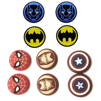 

Spider Iron Bat Man Thumb Stick Grip Cap Thumbstick Joystick Cover Case For Sony PS3 PS4 Slim Xbox One 360 Switch Pro Controller