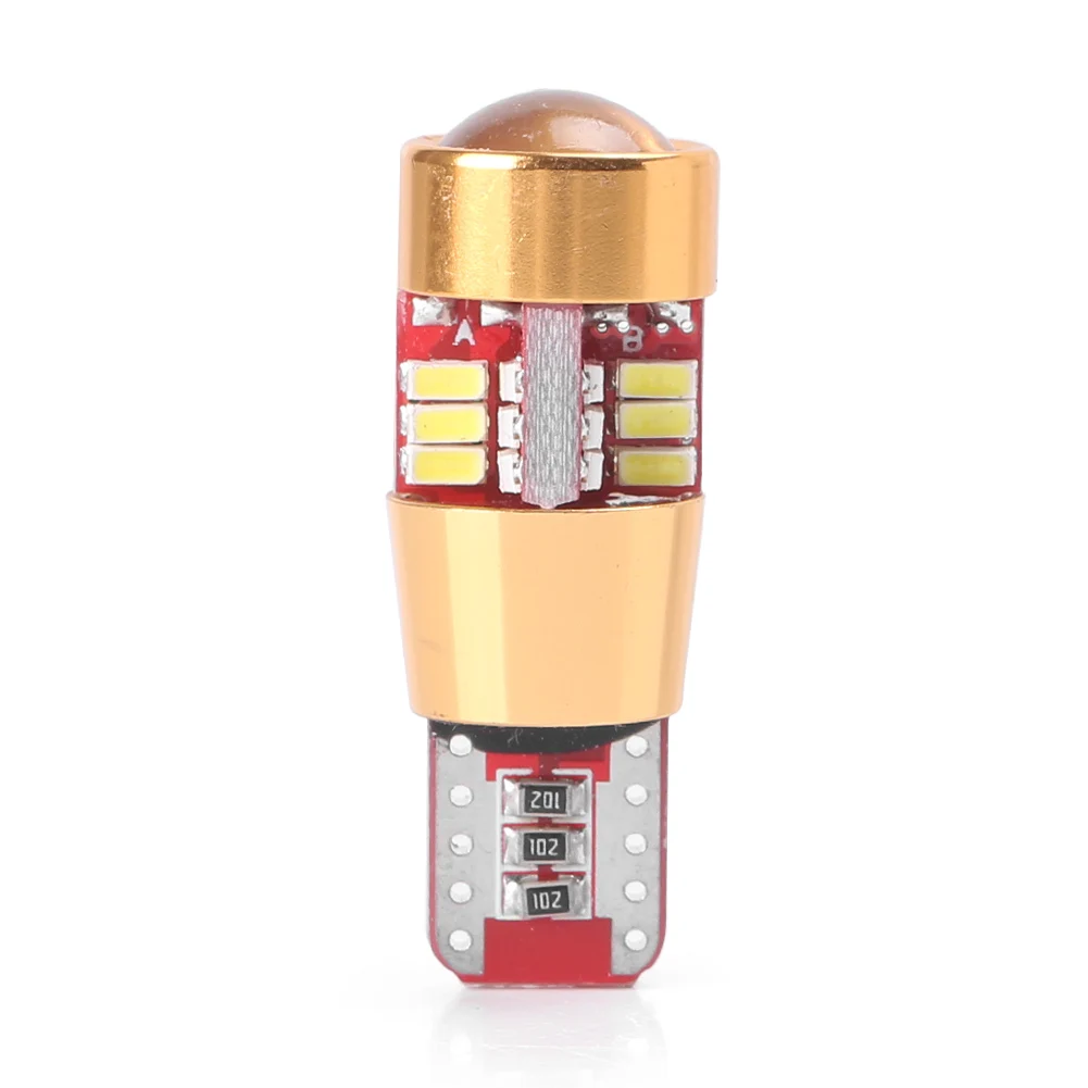 1Pcs Universal Car Lights T10 3014 27SMD 6000K LED CANBUS ERROR FREE Side Wedge Light Bulb White | Автомобили и мотоциклы