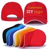New 1pc custom logo embroidery baseball caps Unisex casual cotton trucker cap Adjustable dad hats DIY logo snapback hats gorros 1