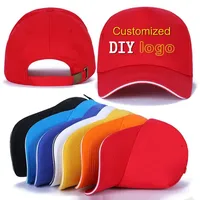 New 1pc custom logo embroidery baseball caps Unisex casual cotton trucker cap Adjustable dad hats DIY logo snapback hats gorros 1