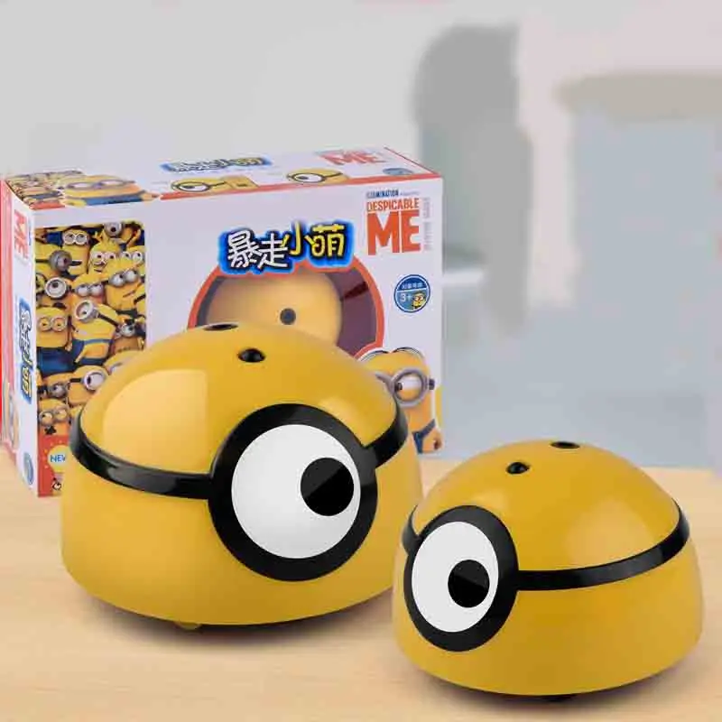 

3D Cute Children's Induction Electric Remote Control Runaway Small Yellow Man Owes Swearing Stinky Insect Toy Christmas Gift