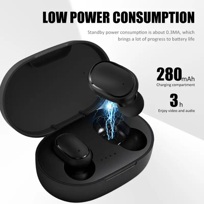 Bluetooth Earphones Wireless Headphones Sports Headsets Noise Cancelling Earbuds Mini Stereo airdotsting For iPhone xiaomi