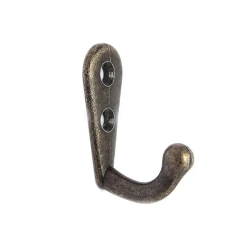 

1pcs Coat Hook Single Hook Gold Antique Hook Extra Small Vintage Color