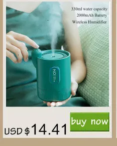 Wireless Air Humidifier USB Portbale Aroma Diffuser 2000mAh Battery Rechargeable Umidificador Essential Oil Humidificador