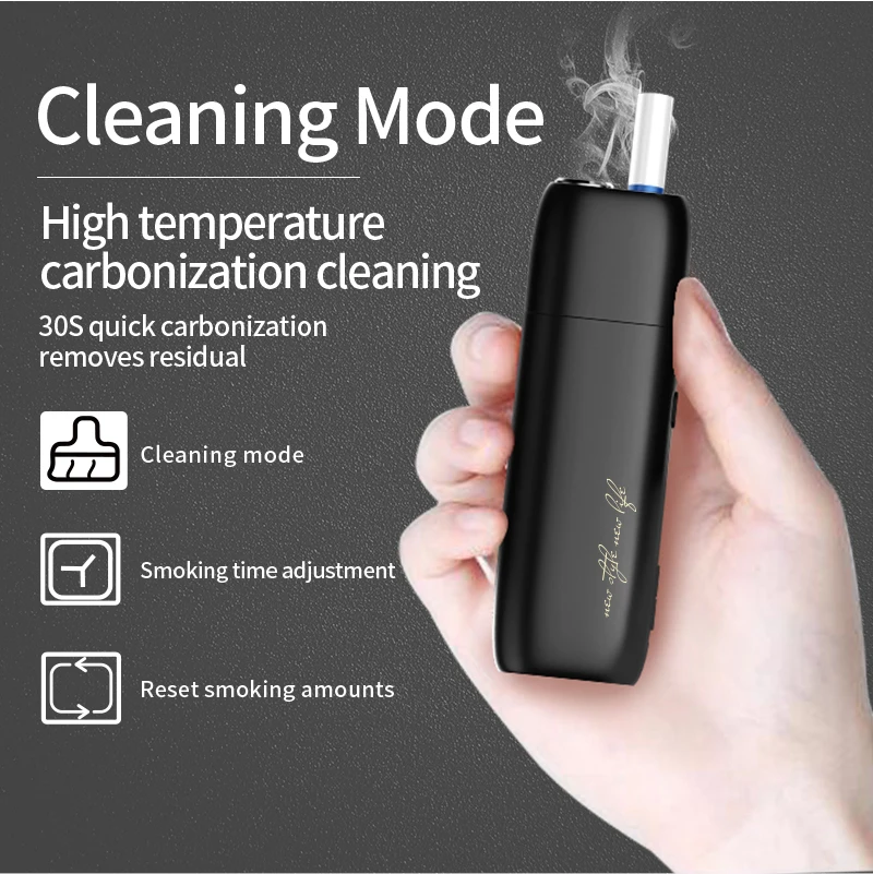 Pluscig P9 Заряженная электронная сигарета vape Box Kit Быстрая зарядка Type C Непрерывный