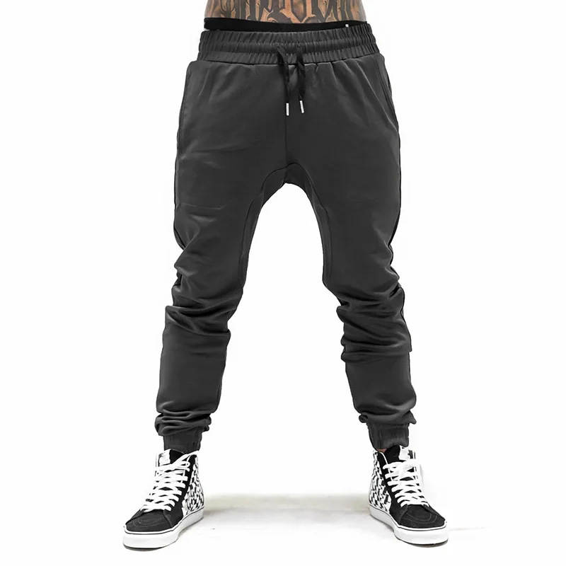 

New Brand Autumn Mens Joggers Pants Cotton Streetwear Sweatpant Gym Sporting Trousers Fitness Bodybuilding Sweat Pants