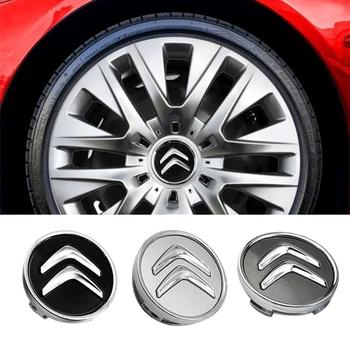 

4pcs Car Wheel Center Caps For Citroen C2 C3 C4 C5 C1 Elysee Berling Xsara Picasso Saxo Cactus DS3 DS4 DS6 Hub Cover Accessories