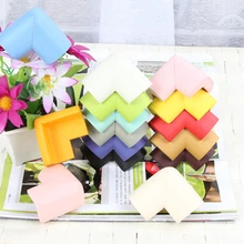 4 шт. цветной защитный угол для предотвращения столкновений с прямым углом L Тип для предотвращения детей