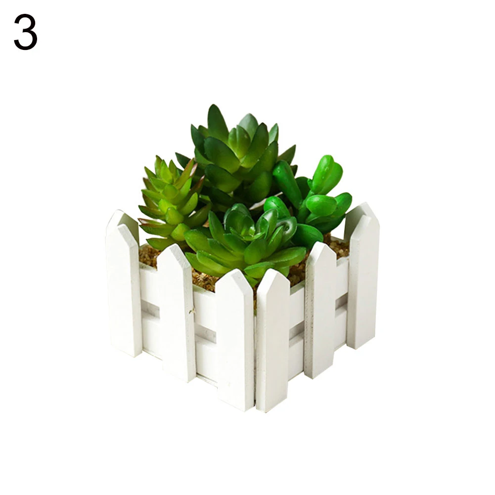 Artificial Bonsai with Pot Artificial Plants Succulent Plant for Home Decor Potted Artificial Plant Bonsai Desktop Ornement