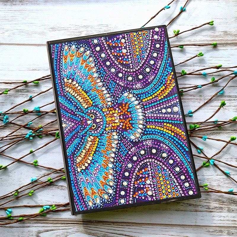 

Diamond Painting Note Book Embroidery Derivative Semi-finished Mosaic Cover 50 Page Blank Notebook Personality Necessary Gifts