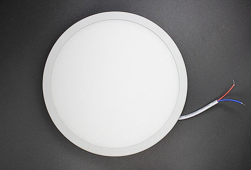 Ultra Thin LED Panel Light 6W 8W 15W 20W Aluminum Round Ceiling Recessed Downlight Open Hole Adjustable 85-265V  3000/4000/6000K white downlights