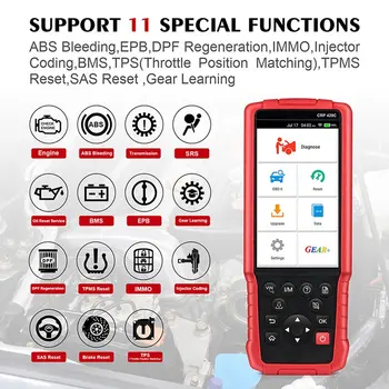 

X431 CRP429C OBD2 Scanner ENG ABS Airbag SRS AT Diagnostic Tool DPF BMS EPB 11 Reset Service Pk CRP129 CRP479 CRP469