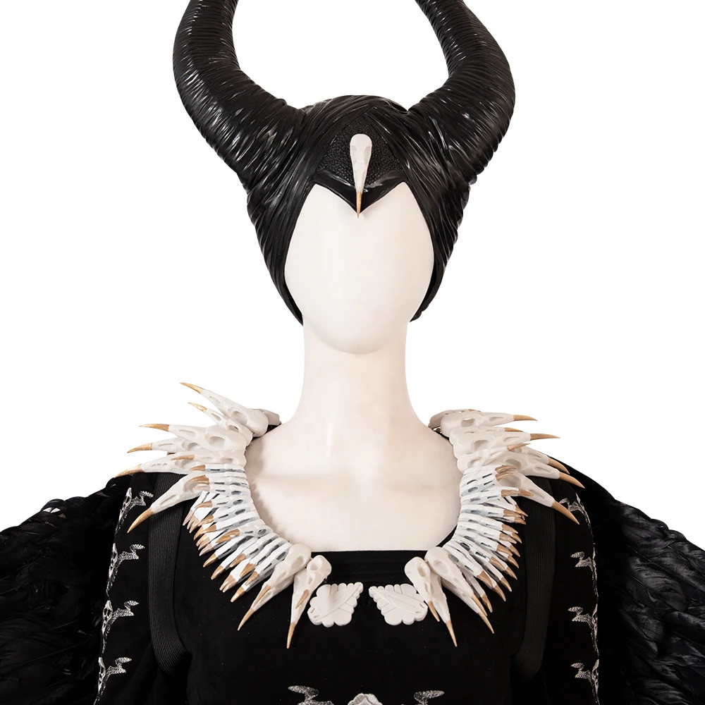 Maleficent Косплей Костюм любовница зла костюмы крылья Маска Костюм Анжелина Джоли Хэллоуин одежда головные уборы на заказ