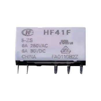 

HF41F/5-ZS 5V 6A Coil Latching Relay High Quality Home Improvement Subminiature