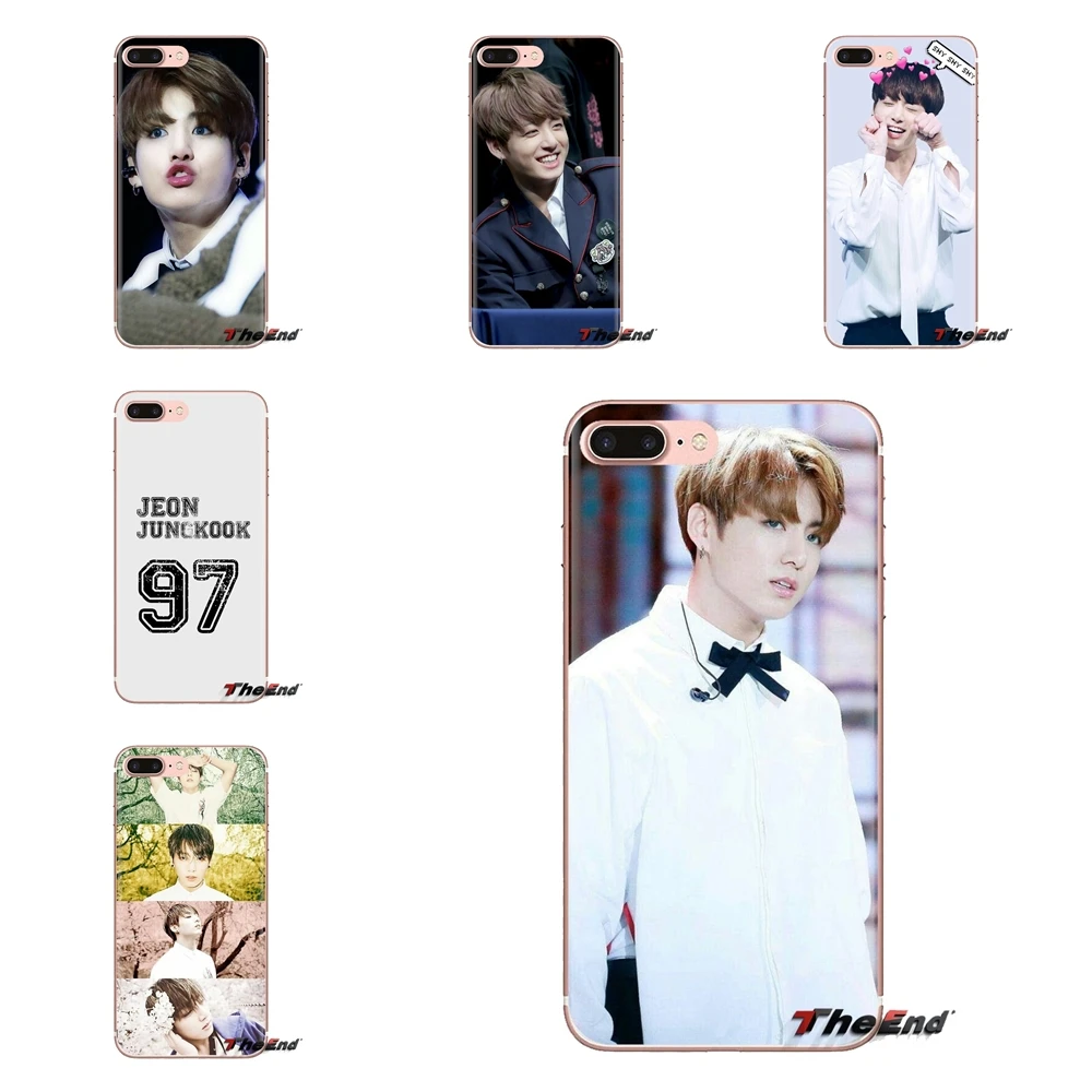 Прозрачные мягкие чехлы jeon jungkook Корея KPOP для iPod Touch Apple iPhone 4 4s 5 5S SE 5C 6 6S 7 8 X XR XS Plus MAX |