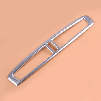 

beler Sliver ABS Chrome Center Console Air Vent Outlet Decorative Cover Trim Fit for Ford Escape Kuga 2017 2018