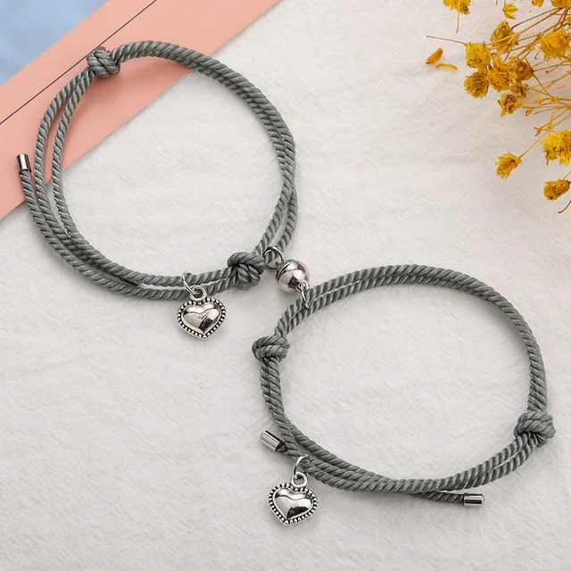 Grey-Magnetic-Couple-Bracelet