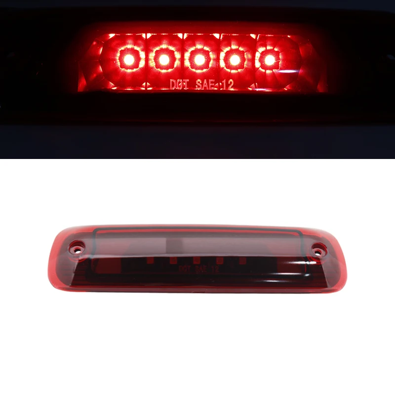 Задний фонарь для автомобиля красный светодиодный задний стоп-сигнал для Jeep 1997-2001 Cherokee XJ задний светодиодный третий тормозной задний фонарь