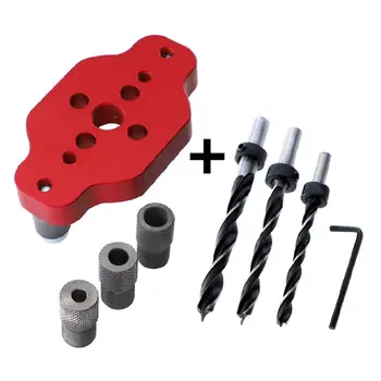 

Woodworking Punch Locator Straight Hole Positioner Vertical Doweling Puncher 72XD
